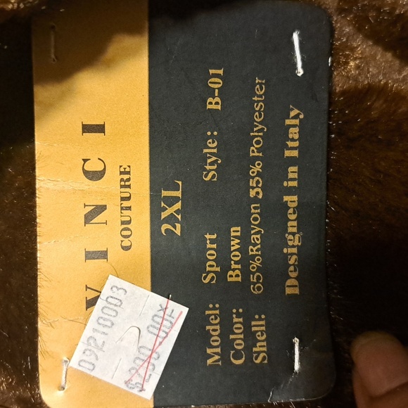 🇮🇹 2x Chocolate Vinci Couture Italian made Men's Beautiful Unique Blazer jacke - Picture 10 of 12